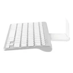 MC Saite 460BT 78 Keys Ultra-thin Mini Wireless Bluetooth Keyboard, Built-in Holder, Support Android / iOS / Windows System(Silver) - Image 3