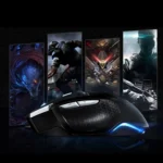 AULA Series SoulKiller II Colourful Light 7D Optical Competitive USB Wired Game Mouse, Maximum Resolution of 3500 DPI(Black) - Image 7