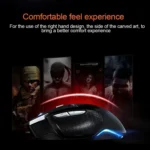 AULA Series SoulKiller II Colourful Light 7D Optical Competitive USB Wired Game Mouse, Maximum Resolution of 3500 DPI(Black) - Image 8