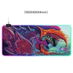 Computer Monster Pattern Illuminated Mouse Pad, Size: 90 x 40 x 0.4cm - Image 2