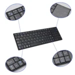 K-07 ABS Wireless Chargeable Bluetooth Touch Keyboard - Image 5