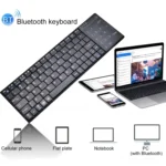 K-07 ABS Wireless Chargeable Bluetooth Touch Keyboard - Image 8
