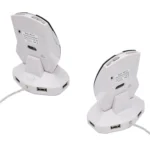 MZ-011 2.4GHz 1600DPI Wireless Rechargeable Optical Mouse with HUB Function - Image 5