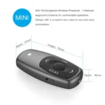 Doosl DSIT011 2.4GHz Mini Rechargeable PowerPoint Presentation Remote Control, Control Distance: 100m(Black) - Image 9