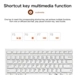 Lenovo K5819 Office Simple Ultra-thin Wired Keyboard - Image 7