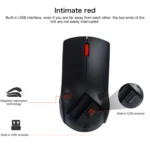 Lenovo M120 Pro Fashion Office Red Dot Wireless Mouse - Image 6