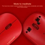 Lenovo Air Handle Lightweight Portable Mute Wireless Mouse, Blessing Mouse Version - Image 6