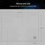 Lenovo Maya Light Game Service RGB Colorful Mouse Pad - Image 4