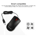 Lenovo M120 Pro Fashion Office Red Dot Wired Mouse - Image 5