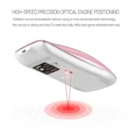 HXSJ T23F Bluetooth + 2.4GHz Wireless Dual Modes 4-Keys 1600 DPI Adjustable Ergonomics Optical Mouse - Image 7