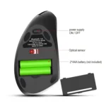 HXSJ T29 Bluetooth 3.0 Wireless Bluetooth 6-Keys 2400 DPI Adjustable Ergonomics Optical Vertical Mouse - Image 2