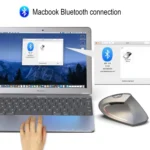 HXSJ T29 Bluetooth 3.0 Wireless Bluetooth 6-Keys 2400 DPI Adjustable Ergonomics Optical Vertical Mouse - Image 10