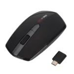 MCSaite MC-369AG USB-C / Type-C 1600DPI Three-speed Adjustable 4-button Wireless Optical Mouse - Image 2