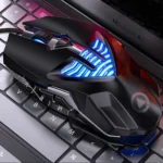 YINDIAO G4 3200DPI 4-modes Adjustable 7-keys RGB Light Programmable Wired Gaming Mouse - Image 8