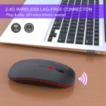 HXSJ M40 4 Key 2.4G Colorful Wireless Silent Mouse - Image 13