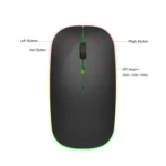 HXSJ M40 4 Key 2.4G Colorful Wireless Silent Mouse - Image 7