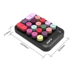 Ajazz AK18 2.4G Mini Wireless Mixed Color Keys Numeric Keyboard - Image 3