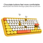 Ajazz 308I Tablet Mobile Phone Computer Household Office Wireless Keyboard - Image 3