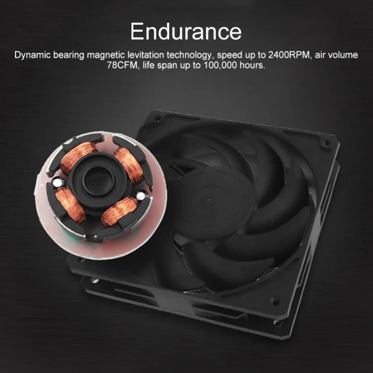 KB4172B_5.webp F120 Computer CPU Radiator Cooling Fan - Image 6