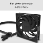 F140 Computer CPU Radiator Cooling Fan - Image 3