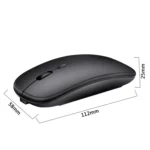 HXSJ M80 2.4GHz Wireless 1600DPI Three-speed Adjustable Optical Mute Mouse - Image 5