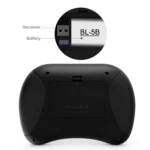 Rii X8 RT716 2.4GHz Mini Wireless QWERTY 71 Keys Keyboard, 2.5 inch Touchpad Combo with Backlight(Black) - Image 5