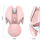 HXSJ T37 2.4GHz 1600dpi 3-modes Adjustable Wireless Mute Mouse - Image 5