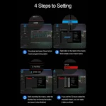 AULA F2088 108 Keys Mixed Light Plating Punk Mechanical Blue Switch Wired USB Gaming Keyboard with Metal Button - Image 13