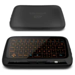 H18+ 2.4GHz Mini Wireless Keyboard Full Touchpad with 3-Level Adjustable Backlight(Black) - Image 2