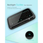 H18+ 2.4GHz Mini Wireless Keyboard Full Touchpad with 3-Level Adjustable Backlight(Black) - Image 7