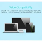 H18+ 2.4GHz Mini Wireless Keyboard Full Touchpad with 3-Level Adjustable Backlight(Black) - Image 10