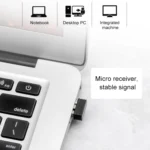 ET X-08 7-keys 2400DPI 2.4G Wireless Mute Gaming Mouse with USB Receiver & Colorful Backlight - Image 7