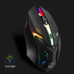 Chasing Leopard K2 USB LED Backlight 1600DPI Three-speed Adjustable Wired Optical Gaming Mouse, Length: 1.3m - Image 3