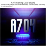 YINDIAO V2 Mechanical Feel Gaming Keyboard Mouse Set (Black Orange Yellow Light) - Image 8