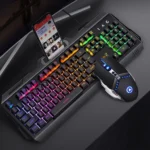 YINDIAO V2 Silent Mechanical Feel Gaming Keyboard Mouse Set - Image 2
