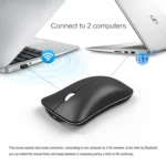 HXSJ T23 Bluetooth + 2.4GHz Wireless Dual Modes 4-Keys 1600 DPI Adjustable Ergonomics Optical Mouse - Image 12