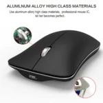 HXSJ T23 Bluetooth + 2.4GHz Wireless Dual Modes 4-Keys 1600 DPI Adjustable Ergonomics Optical Mouse - Image 5