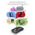 HXSJ T23 Bluetooth + 2.4GHz Wireless Dual Modes 4-Keys 1600 DPI Adjustable Ergonomics Optical Mouse - Image 10
