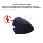 GM306DM Bluetooth + 2.4GHz Dual-mode Lazy Finger Ring Mouse Rechargeable Wireless Mouse - Image 2