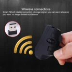 GM306DM Bluetooth + 2.4GHz Dual-mode Lazy Finger Ring Mouse Rechargeable Wireless Mouse - Image 6