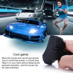 GM306DM Bluetooth + 2.4GHz Dual-mode Lazy Finger Ring Mouse Rechargeable Wireless Mouse - Image 7