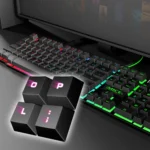 iMICE AK-600 Wired USB Floating Keycap Characters Glow Backlit Gaming Keyboard - Image 4