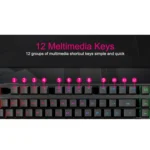 iMICE AK-600 Wired USB Floating Keycap Characters Glow Backlit Gaming Keyboard - Image 8