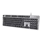 Logitech K845 CHERRY Blue Axis Backlit Mechanical Wired Keyboard, Cable Length: 1.8m