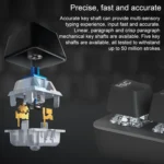 Logitech K845 CHERRY Blue Axis Backlit Mechanical Wired Keyboard, Cable Length: 1.8m - Image 9