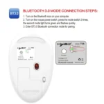 HXSJ T36 2.4G Bluetooth 5.0+3.0 Three-mode Silent Design Wireless Bluetooth Mouse - Image 11