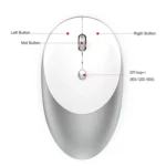 HXSJ T36 2.4G Bluetooth 5.0+3.0 Three-mode Silent Design Wireless Bluetooth Mouse - Image 7