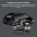 Logitech G502 Lightspeed 1000DPI Wireless Gaming Mouse - Image 3