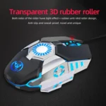 HXSJ J700 Colorful Lighting Programmable E-sports Gaming Wired Mouse - Image 10