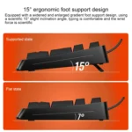 YINDIAO K300 USB Detachable Panel Mechanical Lighting Blue Shaft Gaming Wired Keyboard - Image 5